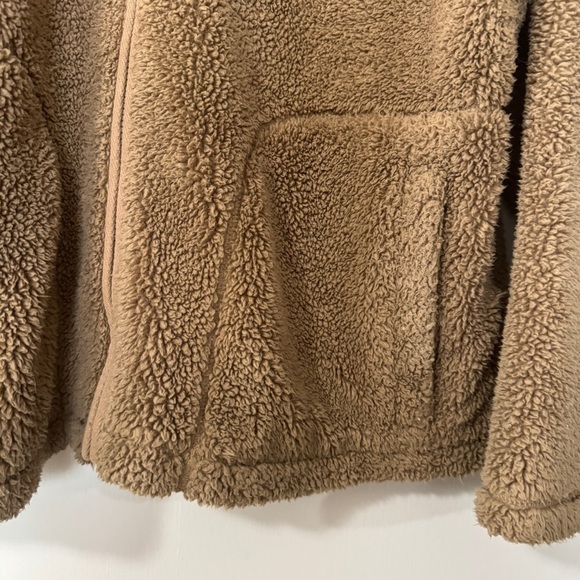 Chaps Brown Teddy Jacket - Picture 2 of 3